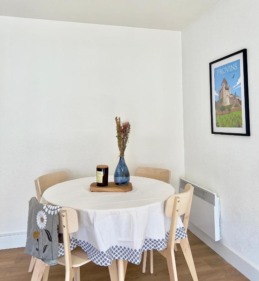 La Voulzie Appartement - Proche Centre Avec Parking Prive Provins Buitenkant foto
